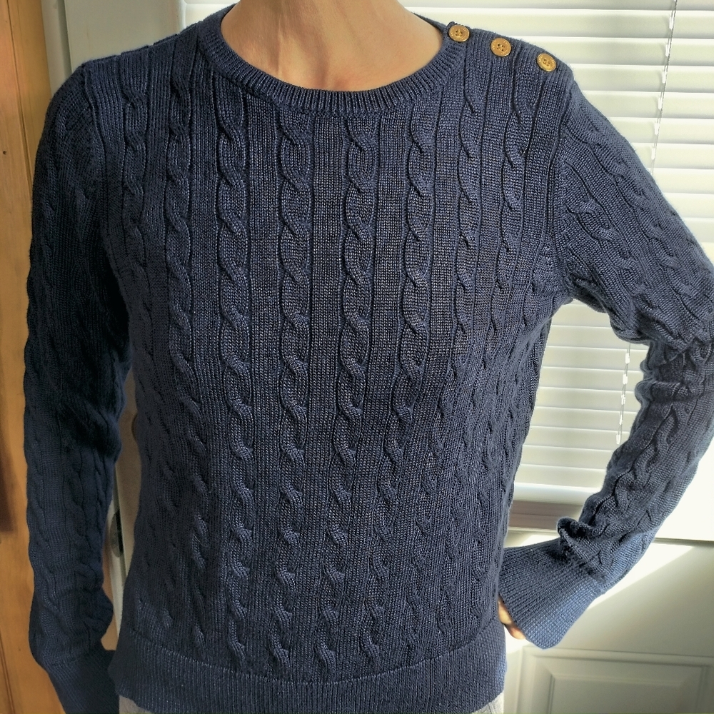 Navy Blue Ralph Lauren Sweater
